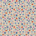 Creating Memories - Summer - Evie in Blue - Tilda Fabrics - TIL130133 - Half Yard