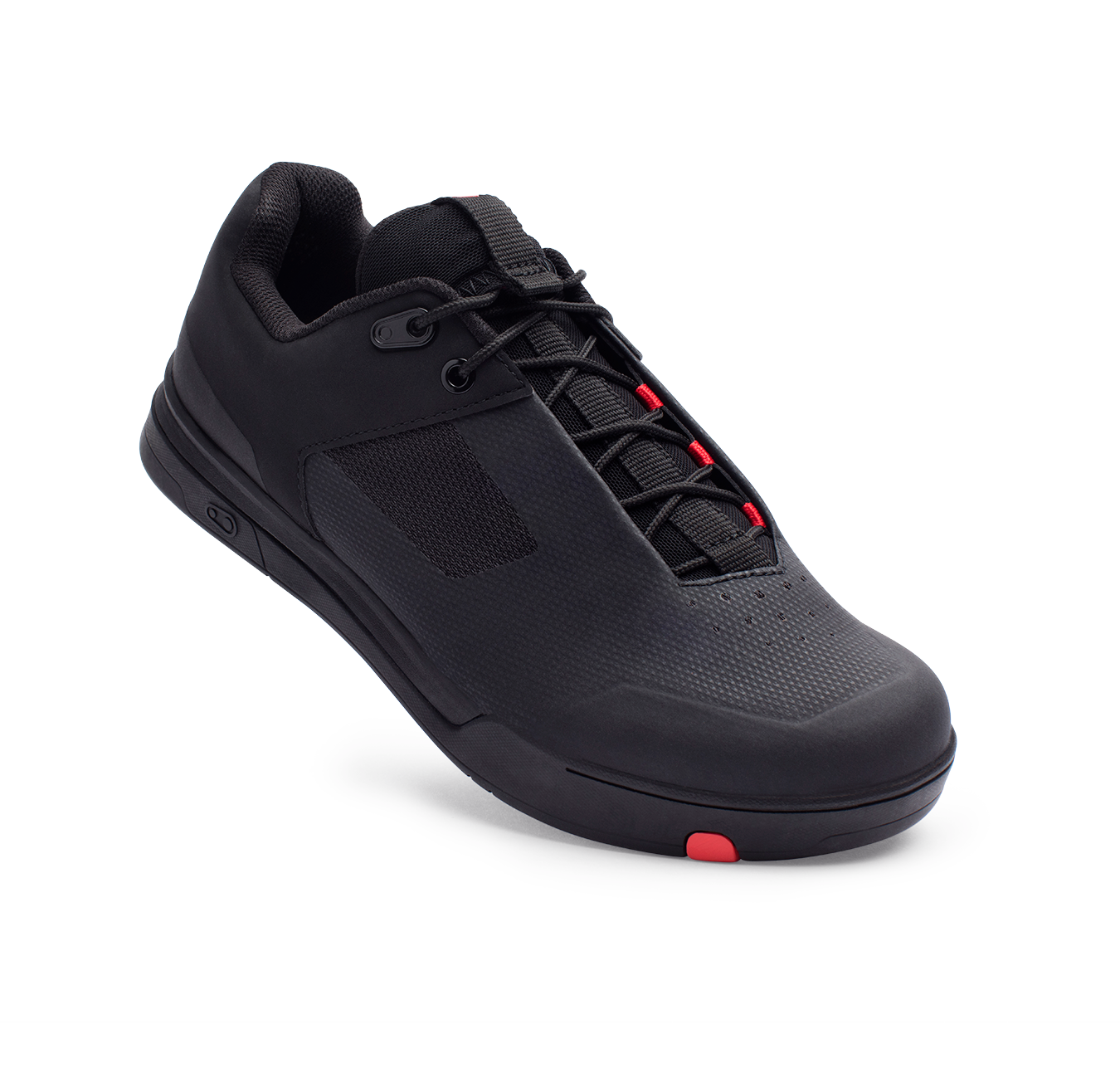 Mallet Lace Clip-In Shoes - Black/Red