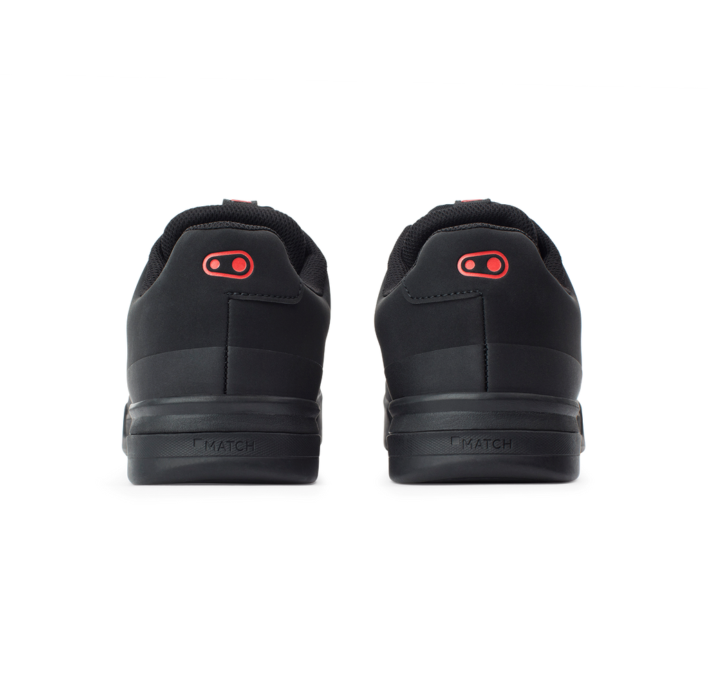 Mallet Lace Clip-In Shoes - Black/Red