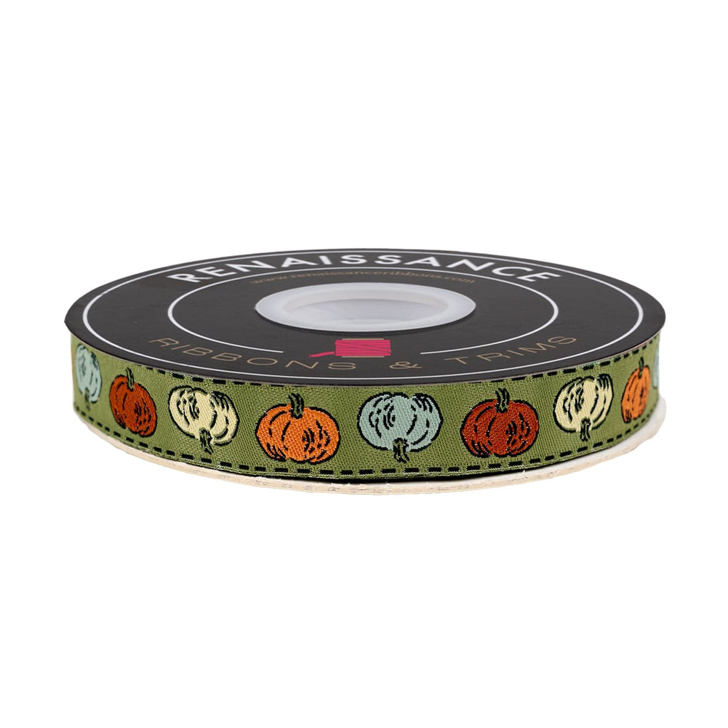 Home Sweet Haunt - Petite Pumpkin - 5/8 width - by Stacy Iest Hsu - One Yard