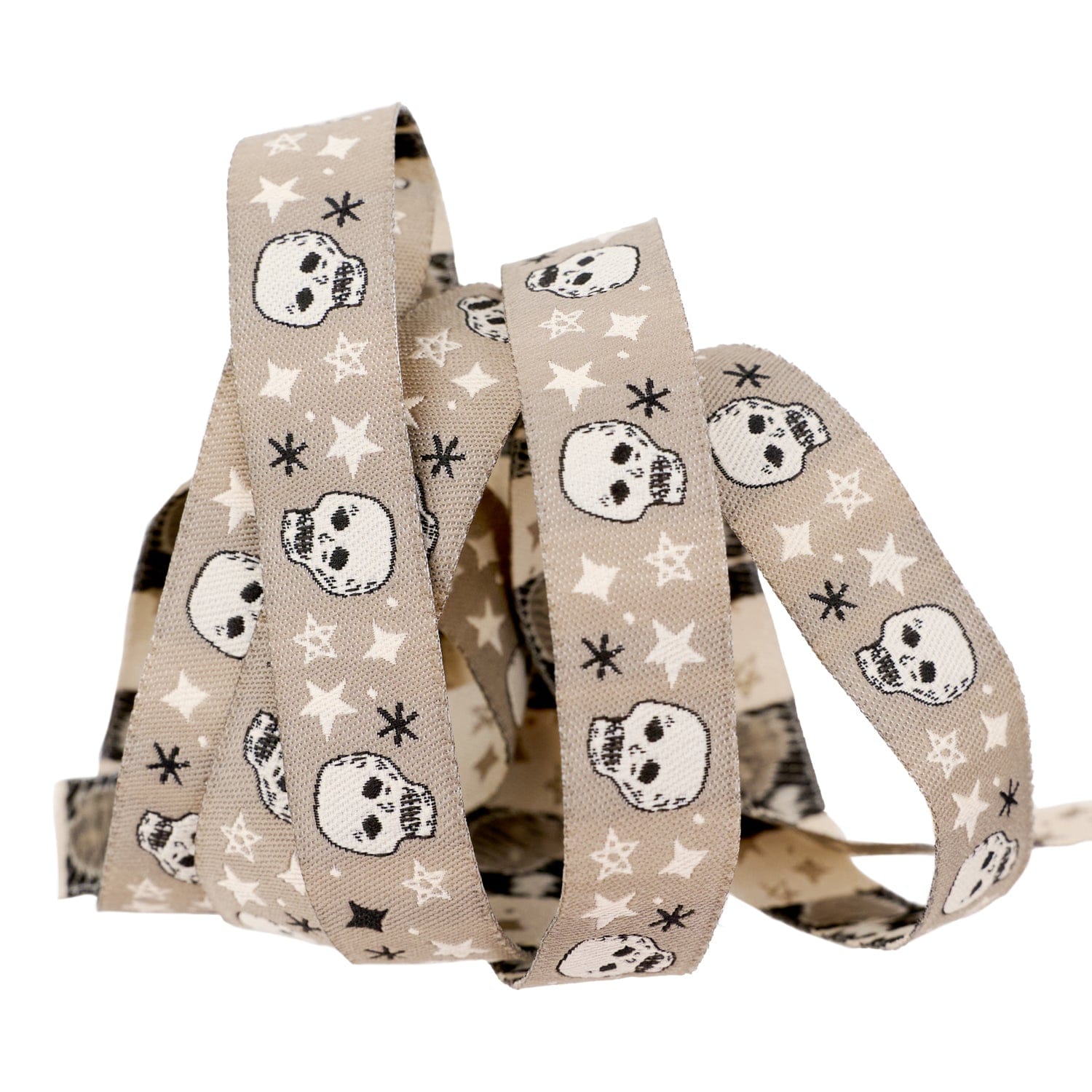 Home Sweet Haunt - Spooky Skulls - 5/8 width - by Stacy Iest Hsu - One Yard