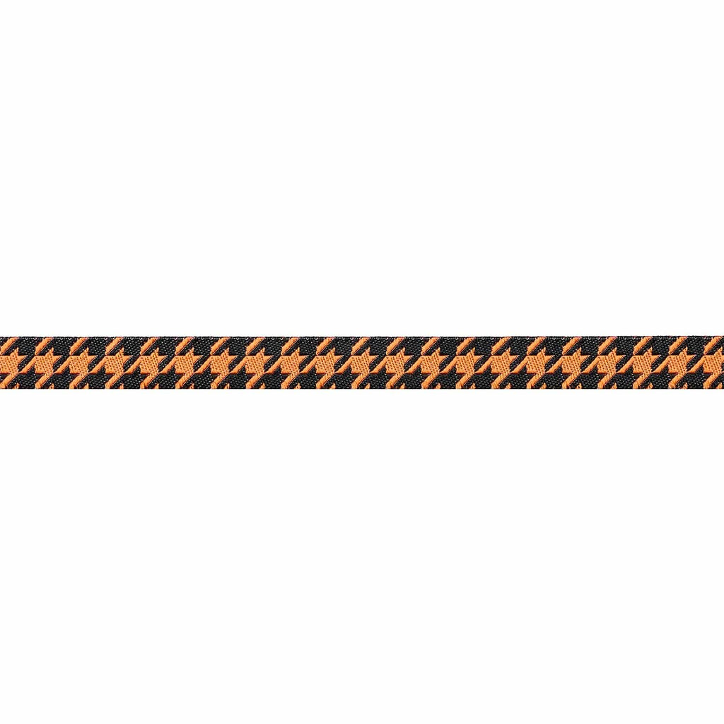Home Sweet Haunt - Hounds Tooth in Pumpkin - 3/8 width - by Stacy Iest Hsu - One Yard