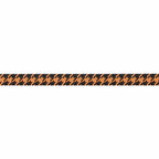 Home Sweet Haunt - Hounds Tooth in Pumpkin - 3/8 width - by Stacy Iest Hsu - One Yard