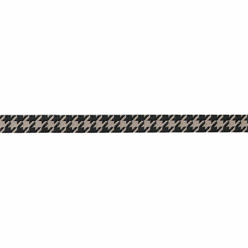 Home Sweet Haunt - Hounds Tooth in Charcoal - 3/8 width - by Stacy Iest Hsu - One Yard