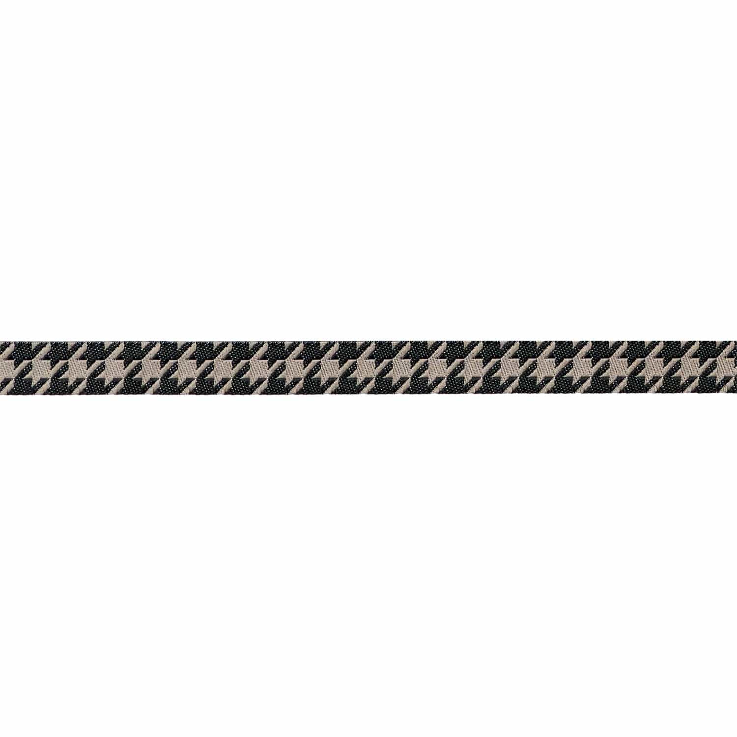 Home Sweet Haunt - Hounds Tooth in Charcoal - 3/8 width - by Stacy Iest Hsu - One Yard