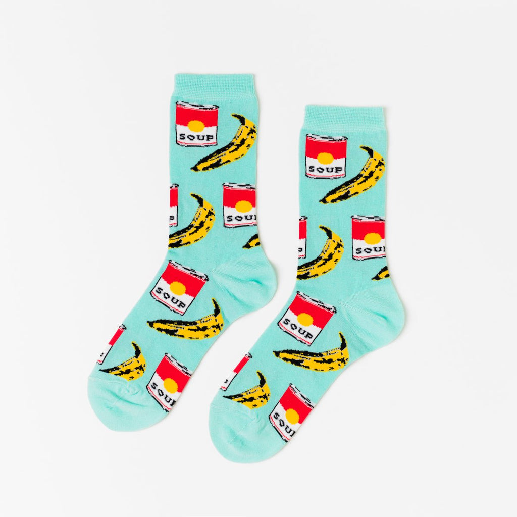 Pop Art Crew Socks - Small