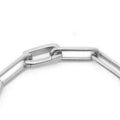 The Clip Charm Holder & Link, Silver x 1